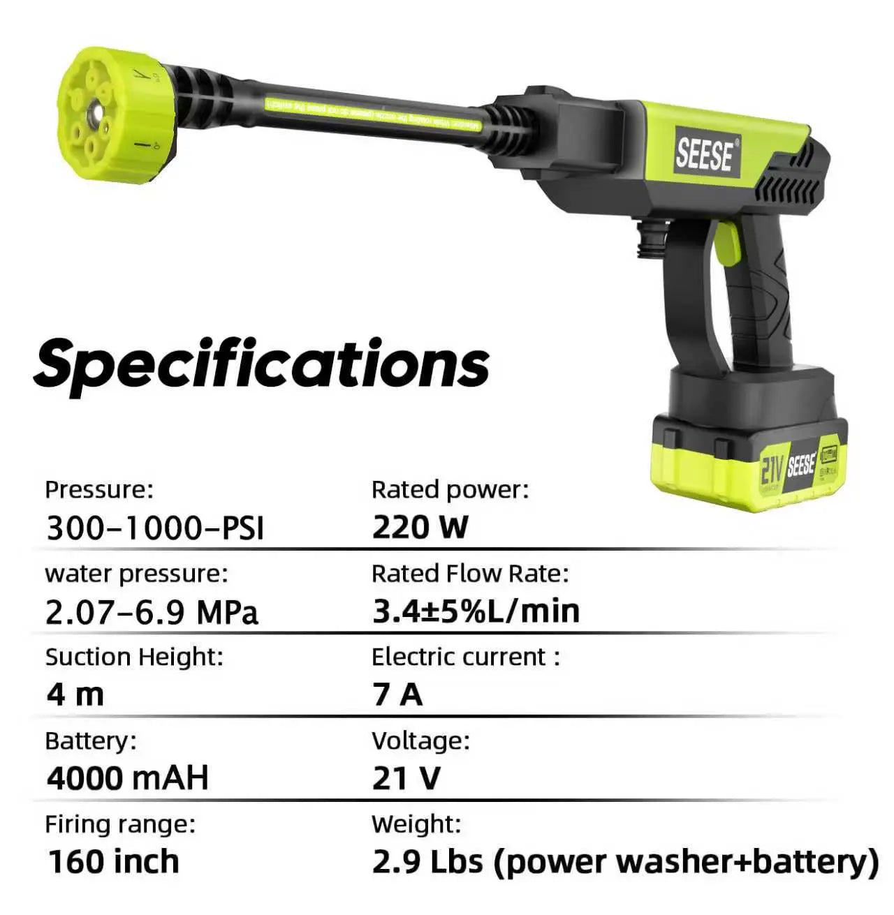 Cordless Power Wash Cleaning Kit