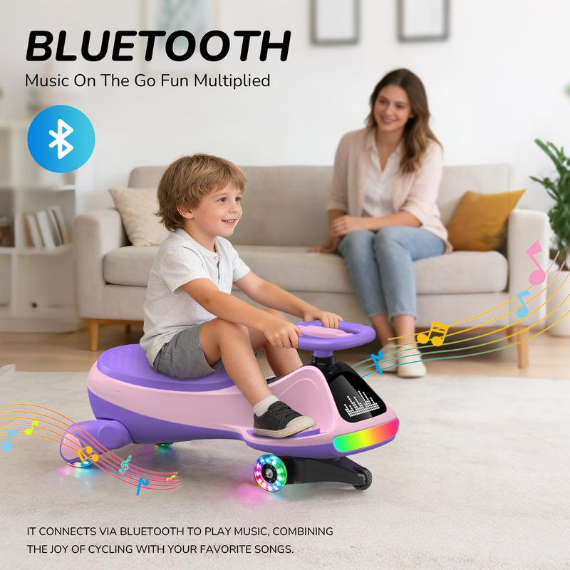 Light Up Electric Ride Car