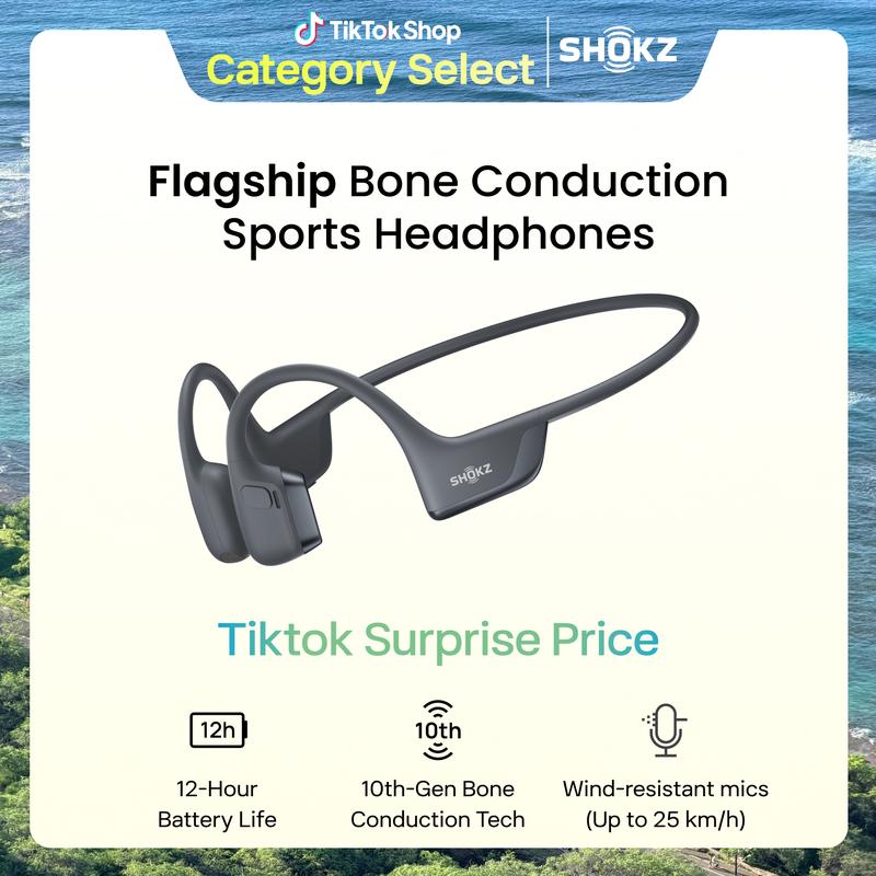 Open Ear Sport Audio Headset
