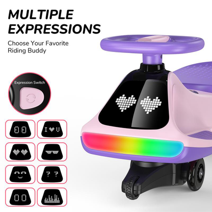 Light Up Electric Ride Car