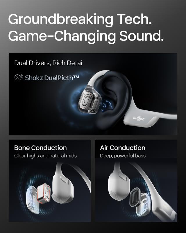 Open Ear Sport Audio Headset