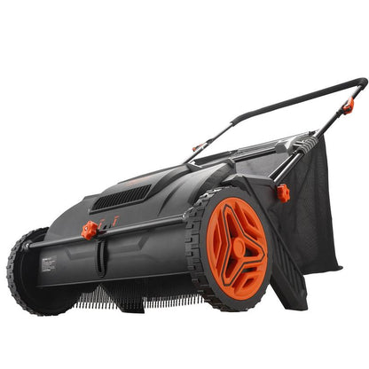 Adjustable Lawn Debris Sweeper Cart
