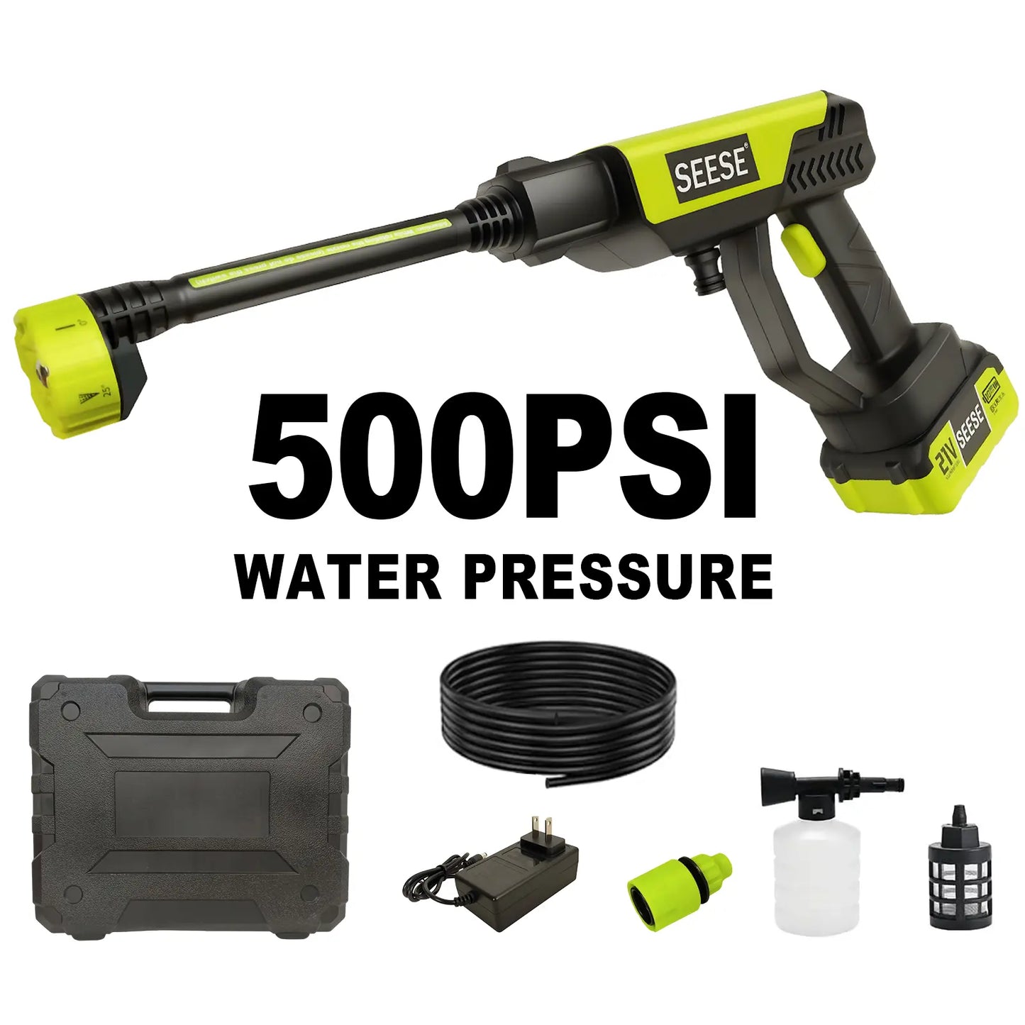 Cordless Power Wash Cleaning Kit