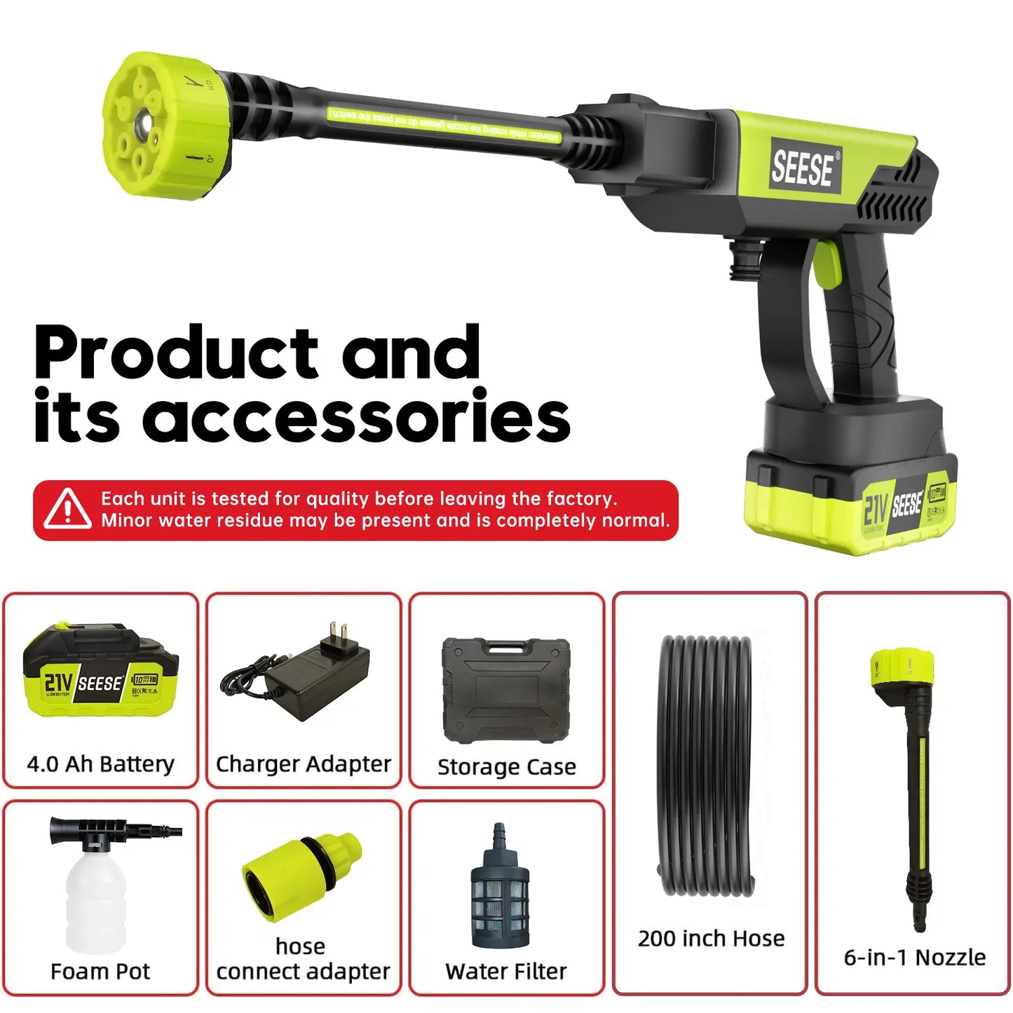 Cordless Power Wash Cleaning Kit