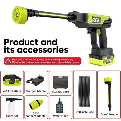 Cordless Power Wash Cleaning Kit