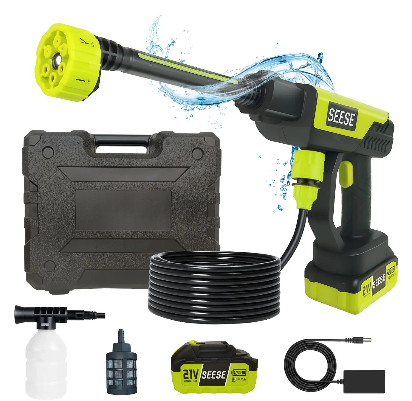Cordless Power Wash Cleaning Kit