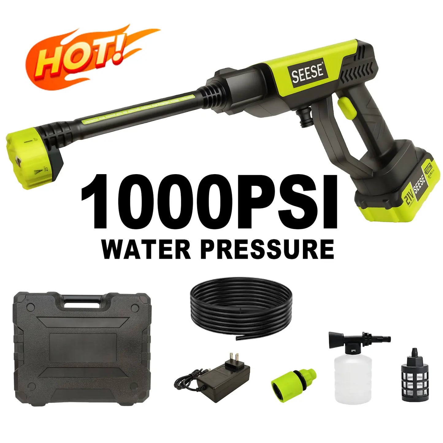 Cordless Power Wash Cleaning Kit