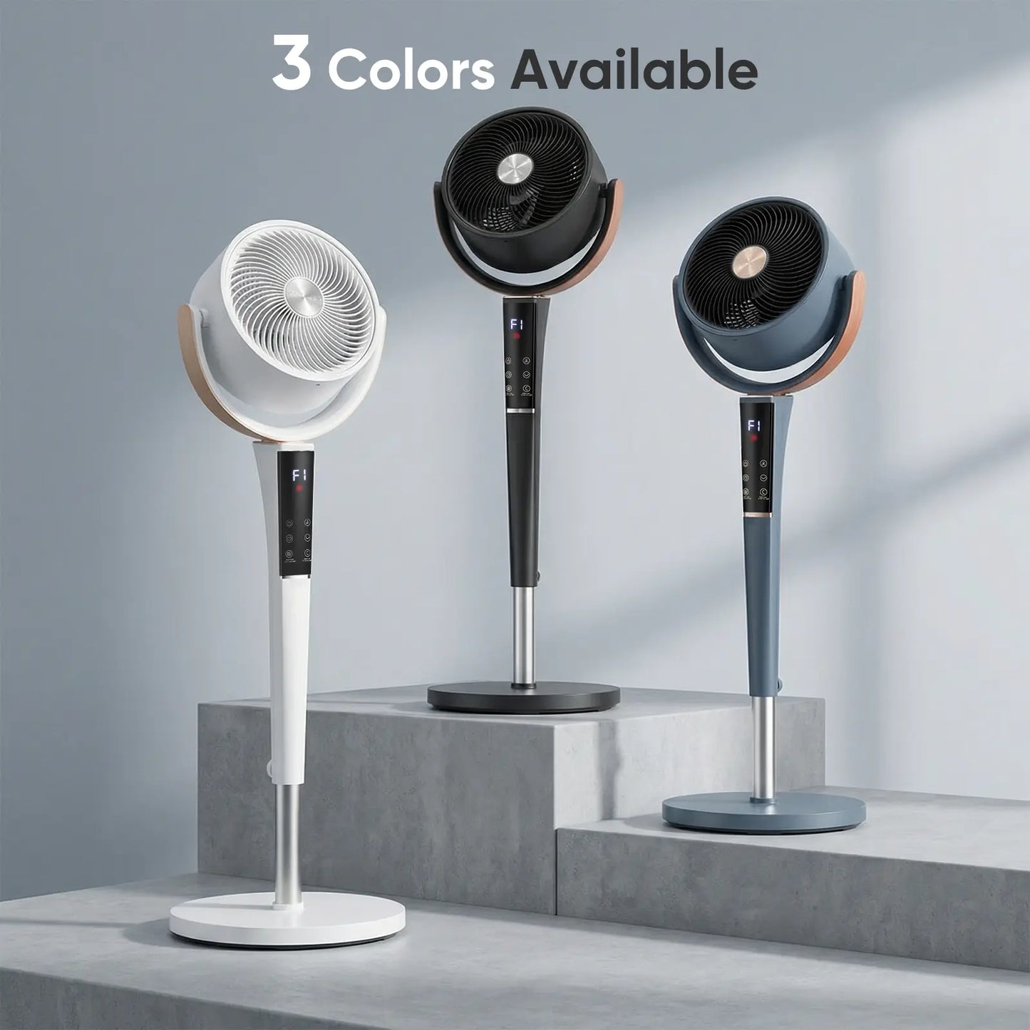 Adjustable Whole-Room Cooling Fan