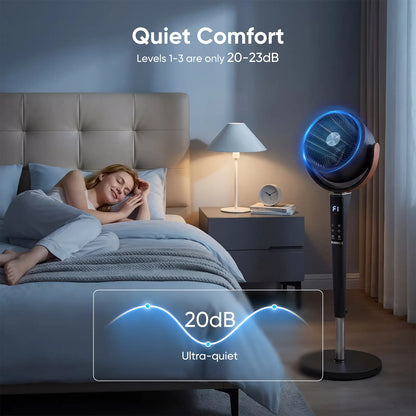 Adjustable Whole-Room Cooling Fan