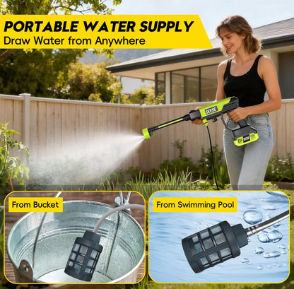 Cordless Power Wash Cleaning Kit